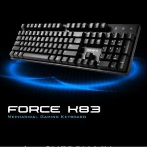 GIGABYTE Force K83 Black Mechanical Gaming Keyboard with Numeric Keypad Wired